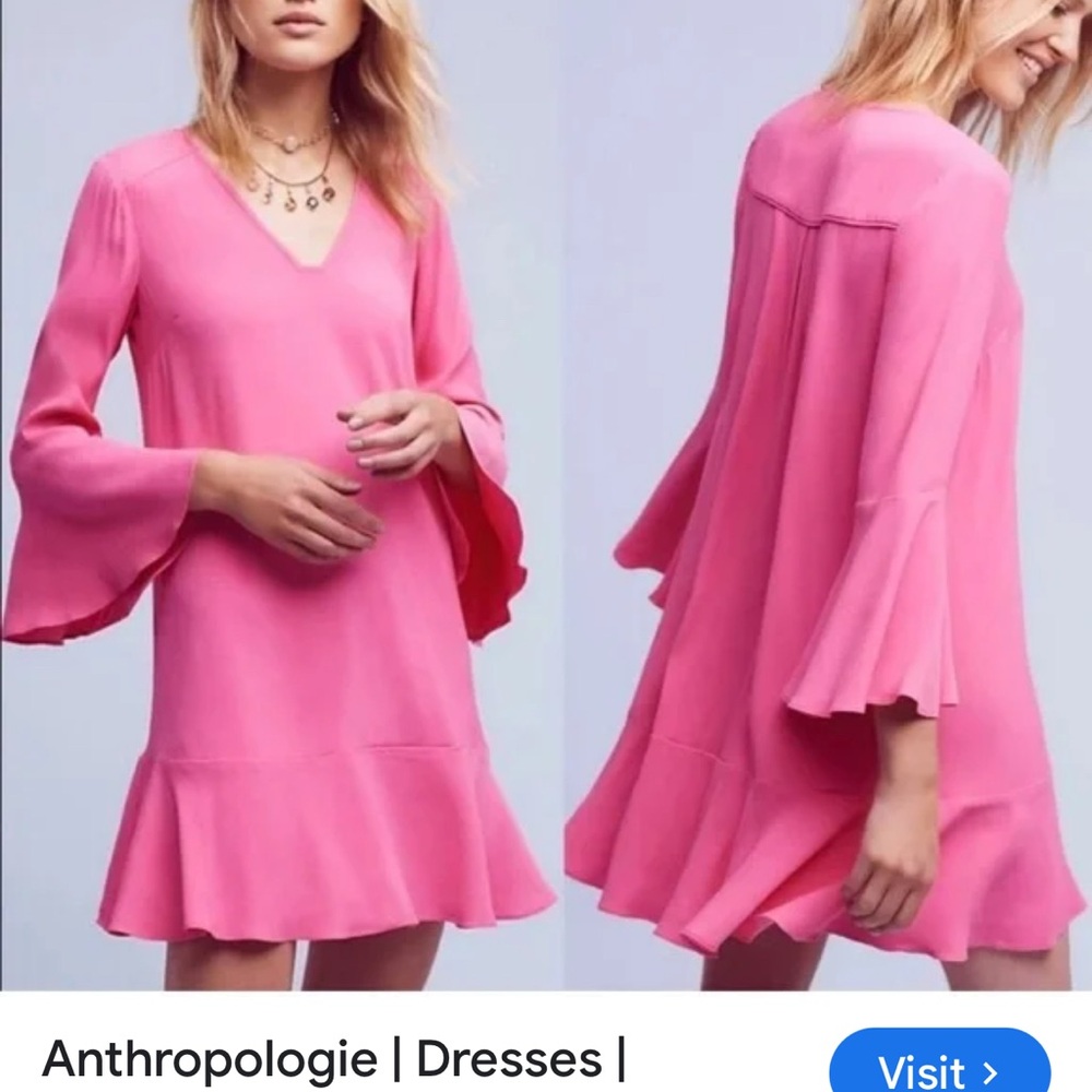 Anthropologie HD in Paris Crepe Dress NWT size 0